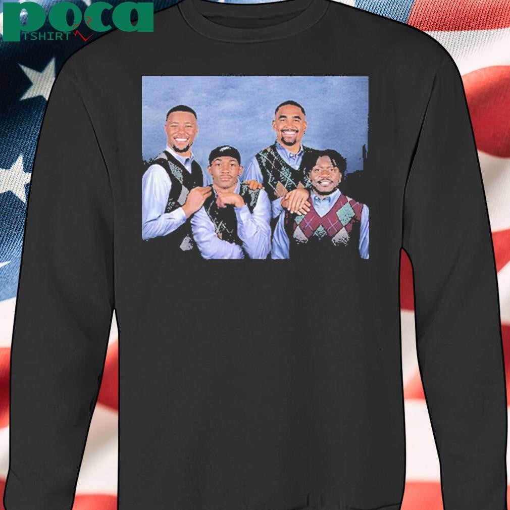 AJ Brown Jalen Hurts Devonta Smith Saquon Barkley Step Brothers Shirt