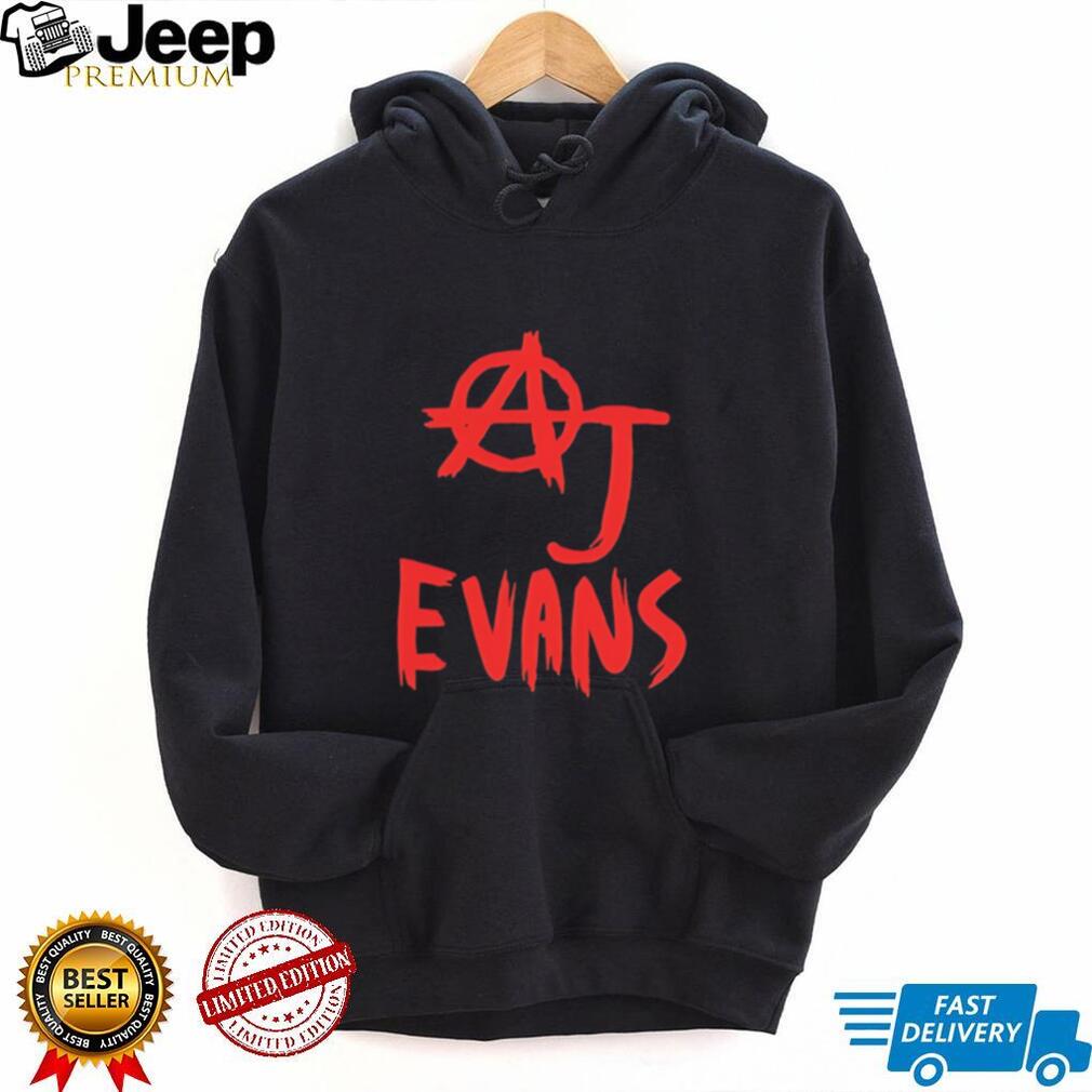AJ Evans logo shirt