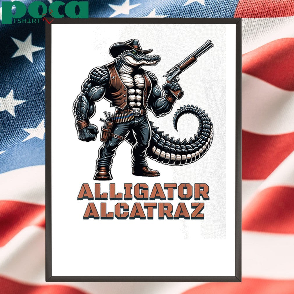 ALLIGATOR ALCATRAZ COWBOY SHIRT