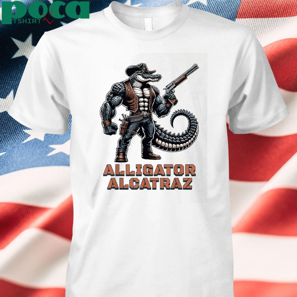 ALLIGATOR ALCATRAZ COWBOY SHIRT