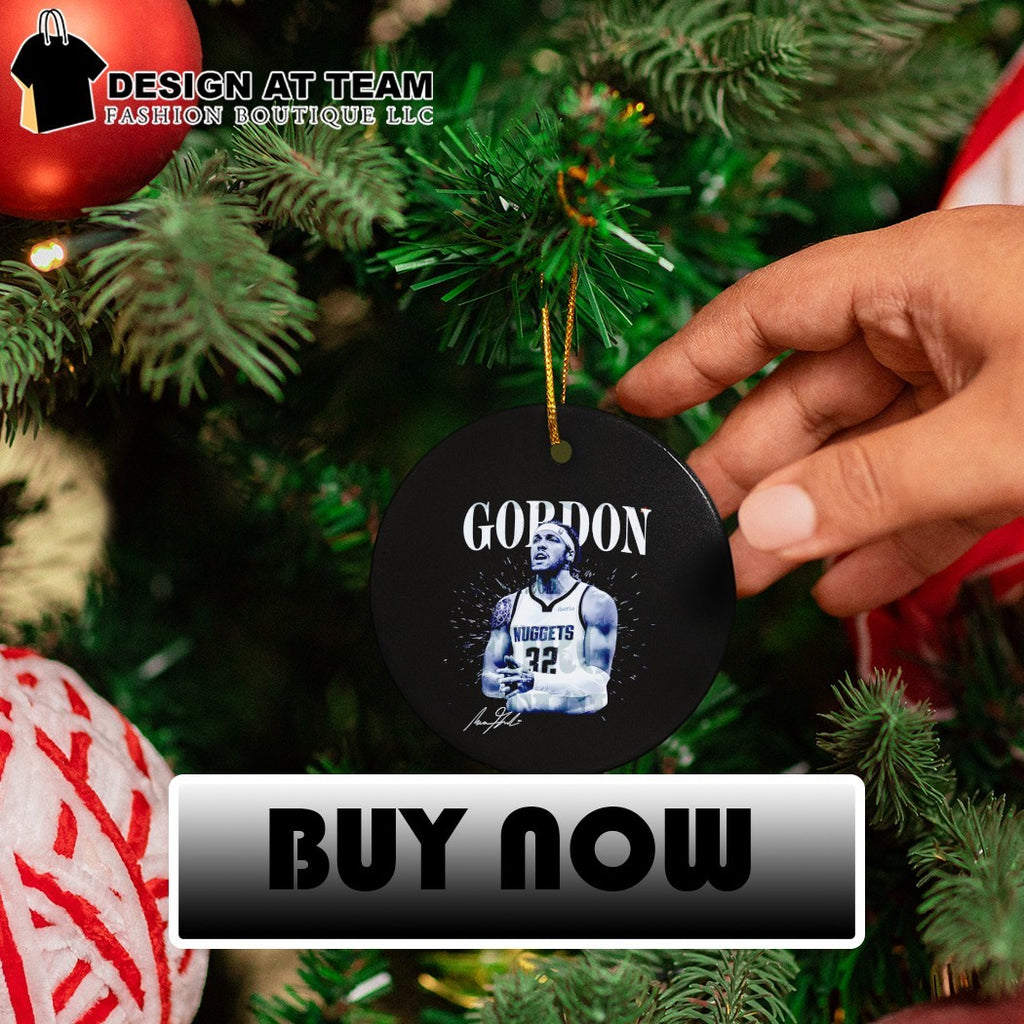 Aaron Gordon Denver Nuggets Basketball Game Day signature shirt