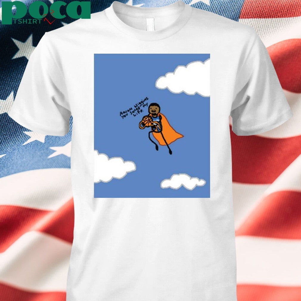 Aaron Wiggins You Saved My Life Tee Shirt