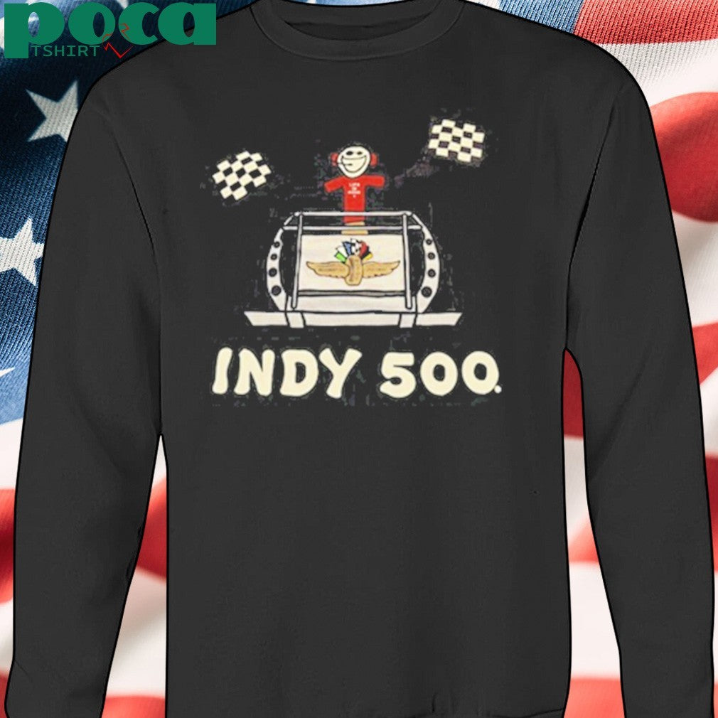 Aaron likens indy 500 shirt