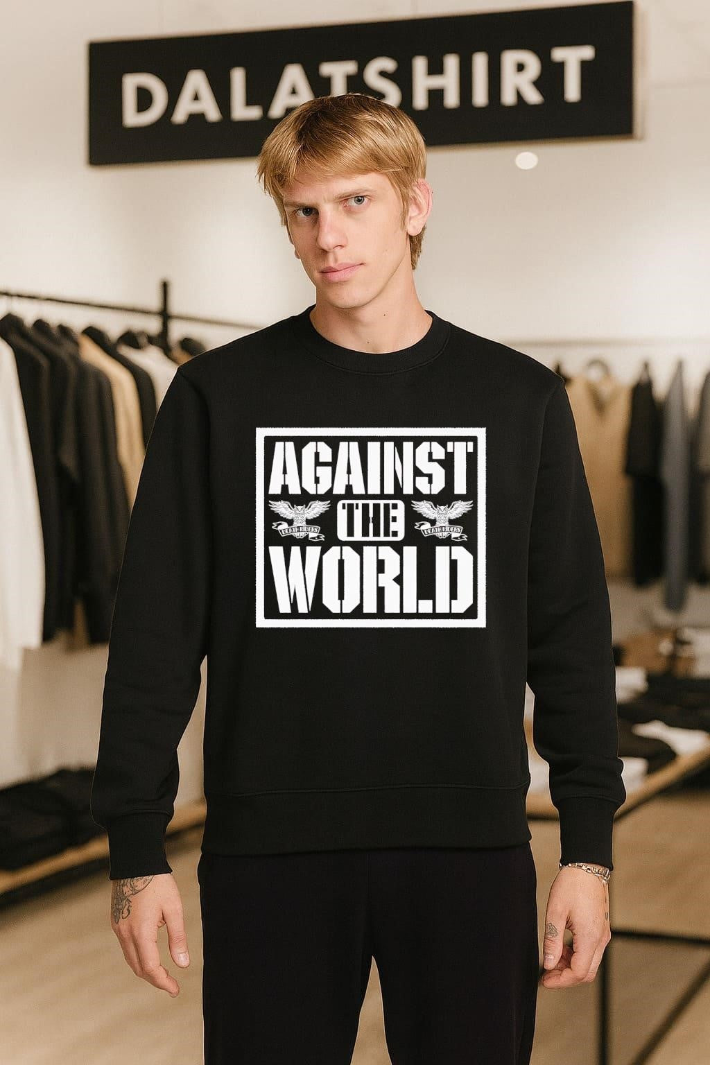 Against The World Death Riders Owls AEW Logo shirt