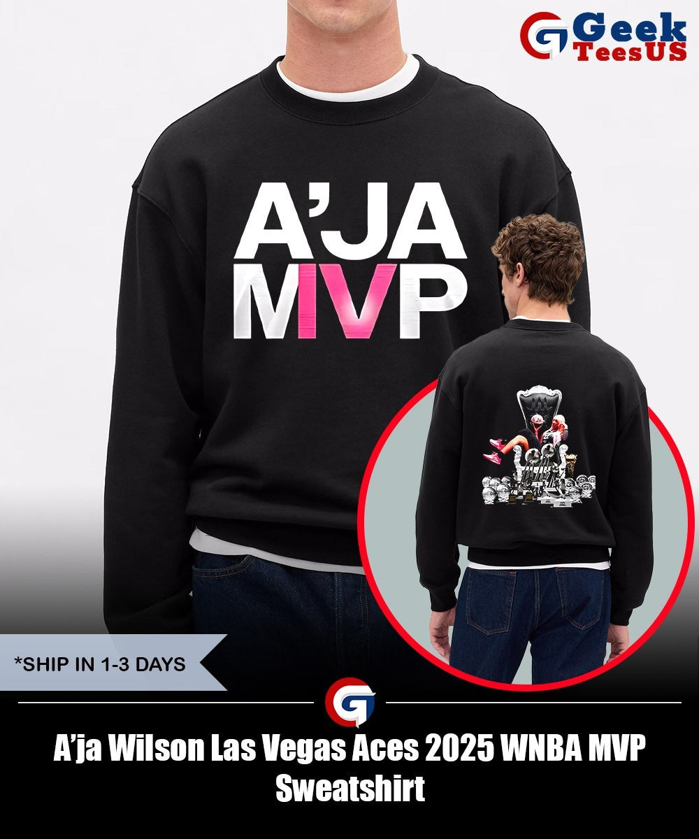 A’ja Wilson Las Vegas Aces 2025 WNBA MVP shirt