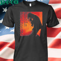 Alanis Orange Silhouette Black shirt