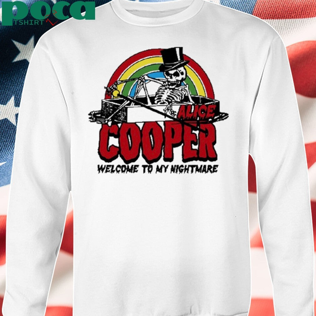 Alice Cooper Rainbow Welcome To My Nightmare shirt