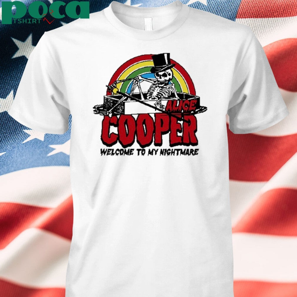 Alice Cooper Rainbow Welcome To My Nightmare shirt