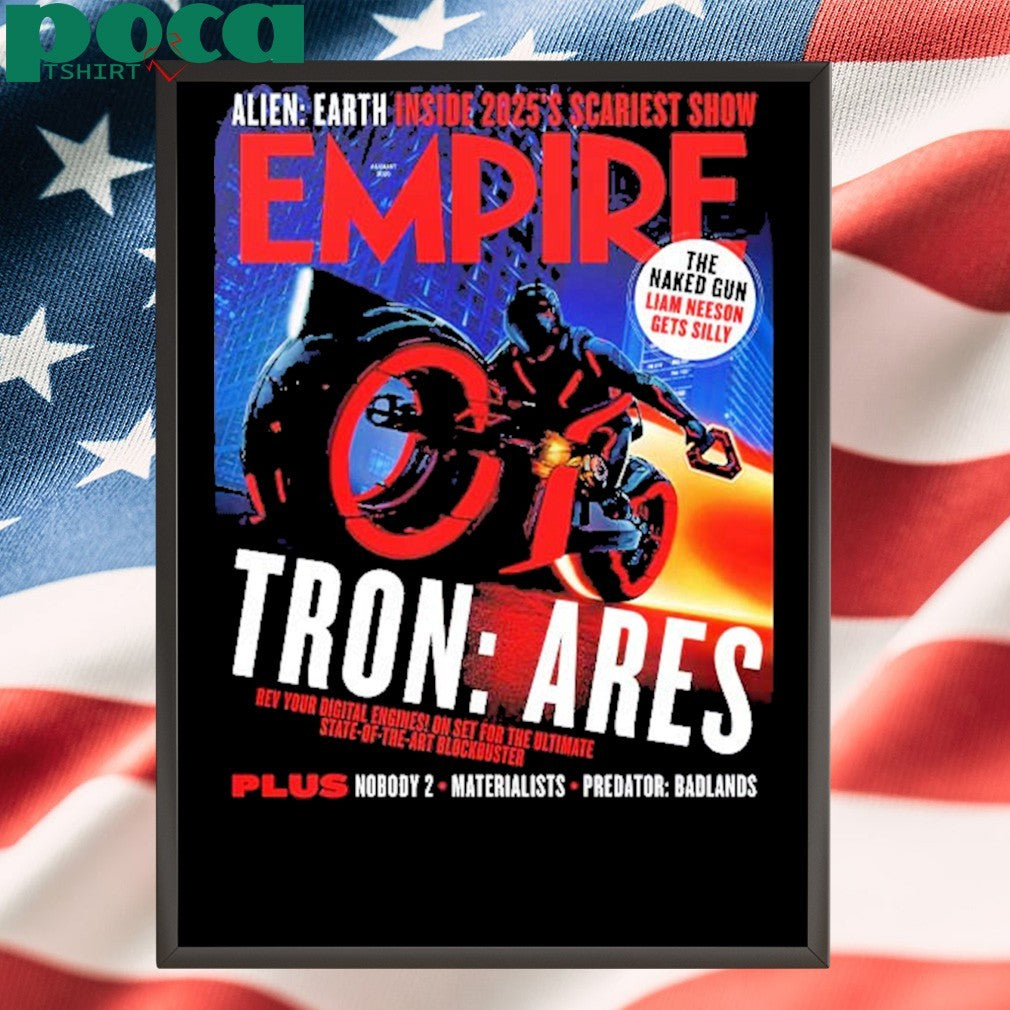 Alien Earth Inside 2025’s Scariest Show Empire Magazine August 2025 Tron Ares World Exclusive Unisex T-Shirt