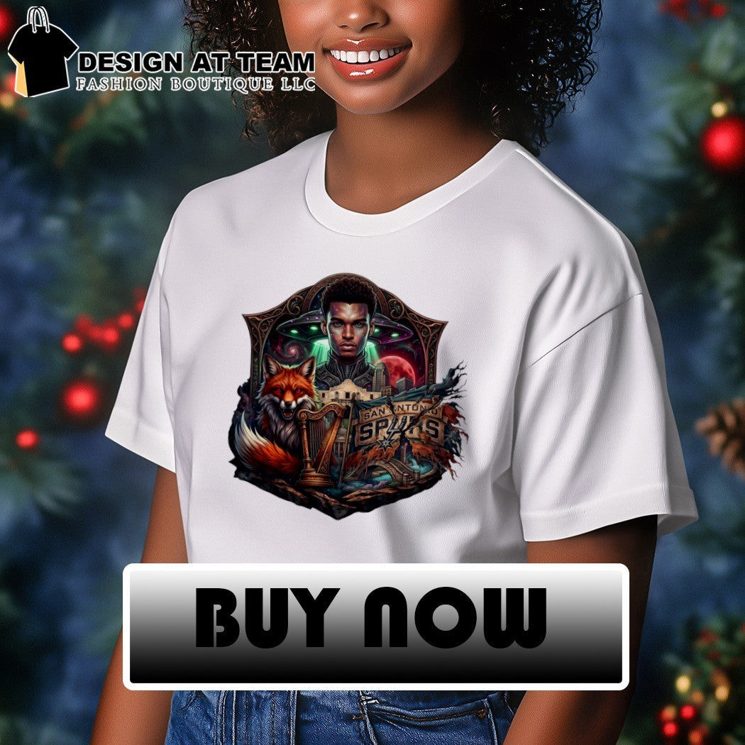 Alien Wemby Space Hoops Comic San Antonio Spurs Skyline Texas Basketball 2026 shirt