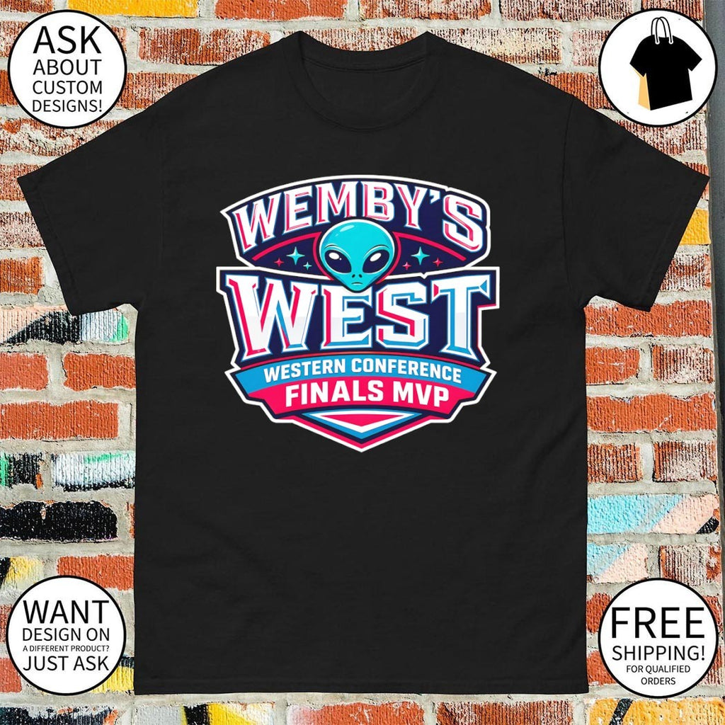 Alien Wemby’s West Western Conference Basketball Finals MVP 2026 shirt