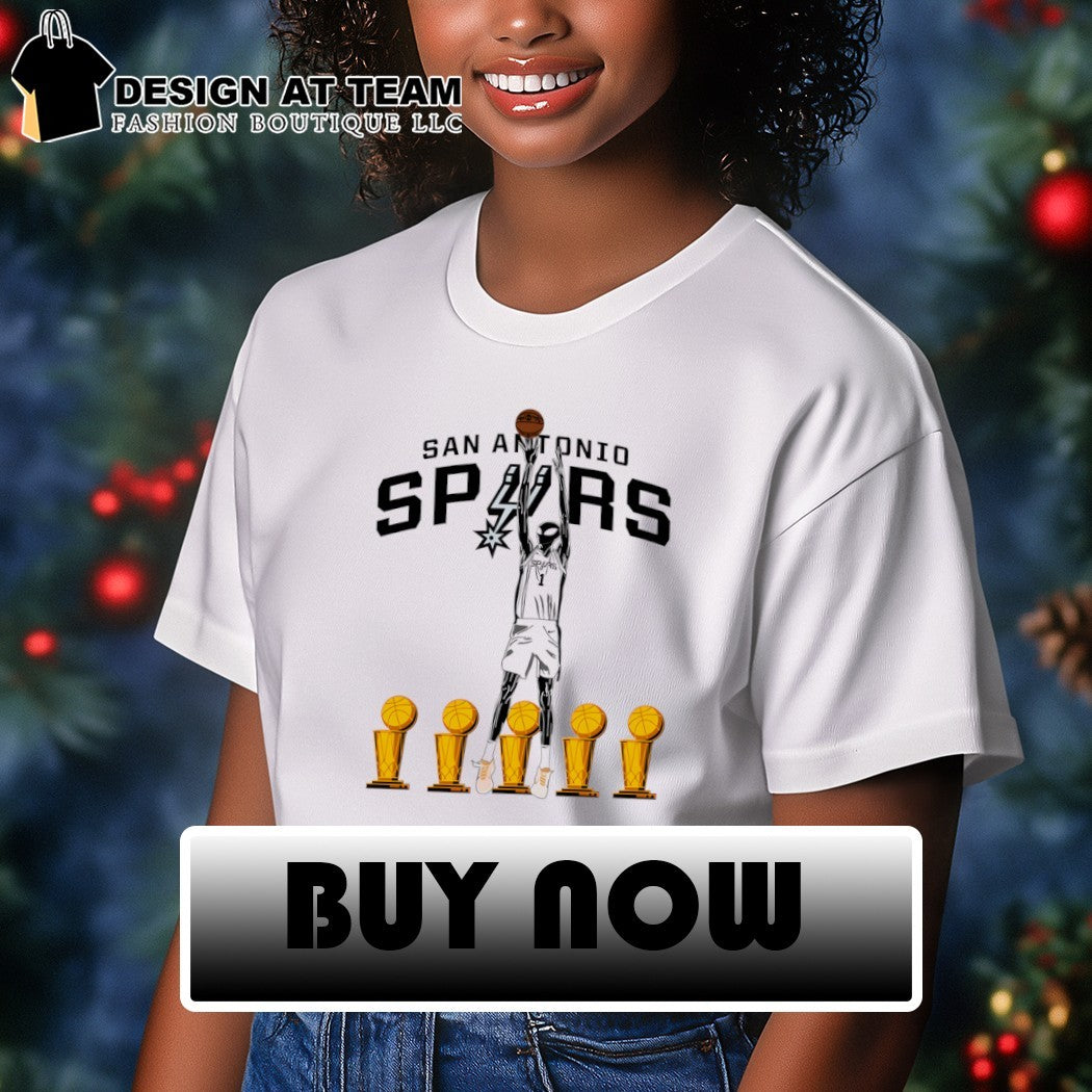 Alien x Victor Wembanyama San Antonio Spurs Basketball Player Trophys shirt