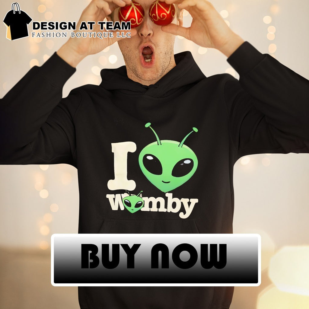 Aliens I love Womby Victor Wembanyama San Antonio Spurs Basketball shirt