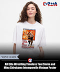All Elite Wrestling Timeless Toni Storm and Mina Shirakawa Intemporelle Vintage Poster shirt