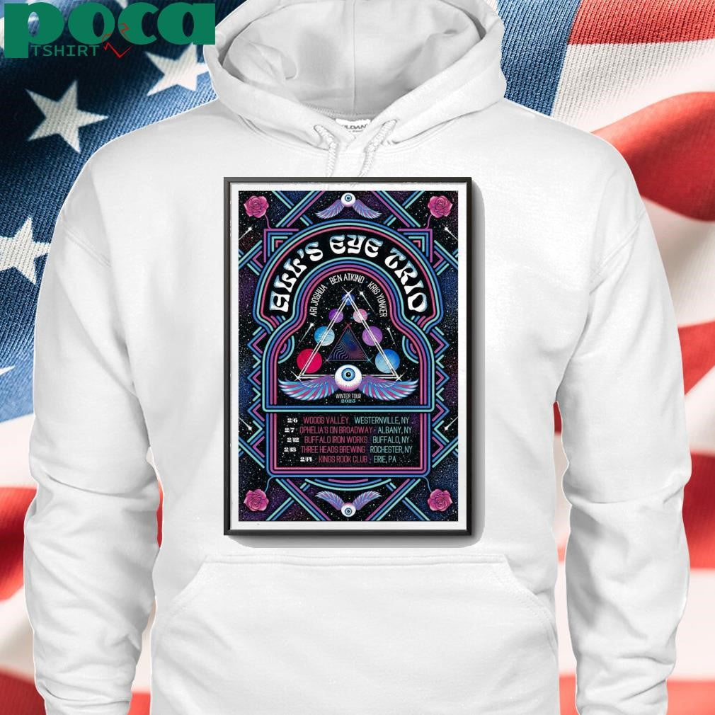 All’S Eye Tio Winter Tour 2025 Feb 6-7-12-13-14 Event Poster shirt