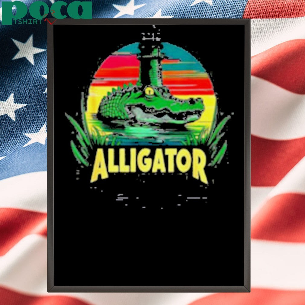 Alligator Alcatraz Everglades Florida prison Island 2025 shirt