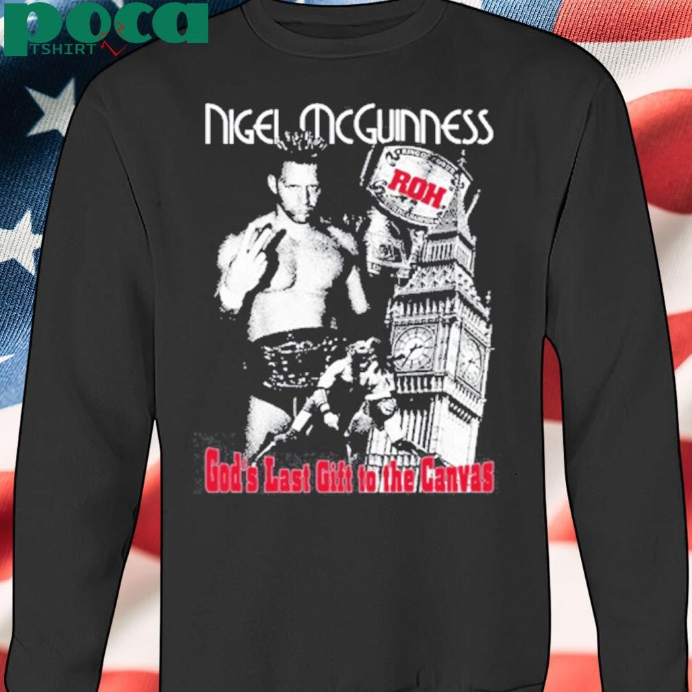 Almighty No Nigel Mcguinness God’s Last Gift To The Canvas Shirt