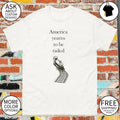 America yearns to be railed train vintage shirt