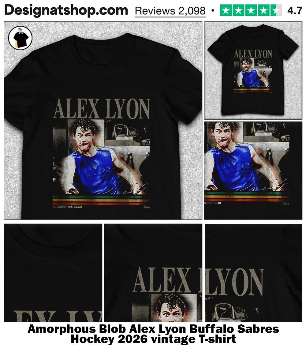 Amorphous Blob Alex Lyon Buffalo Sabres Hockey 2026 vintage shirt