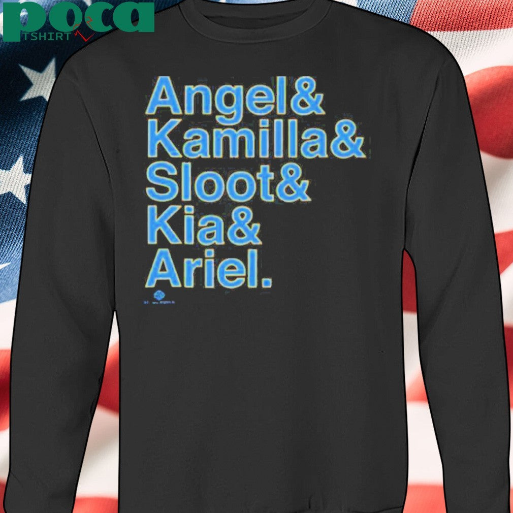Ampersand Stars 2025 players Chicago Sky WBB shirt
