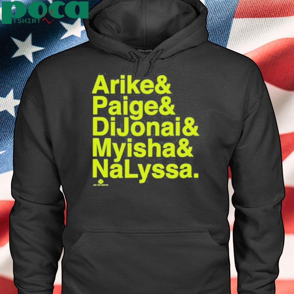 Ampersand Stars 2025 players Dallas WBB shirt