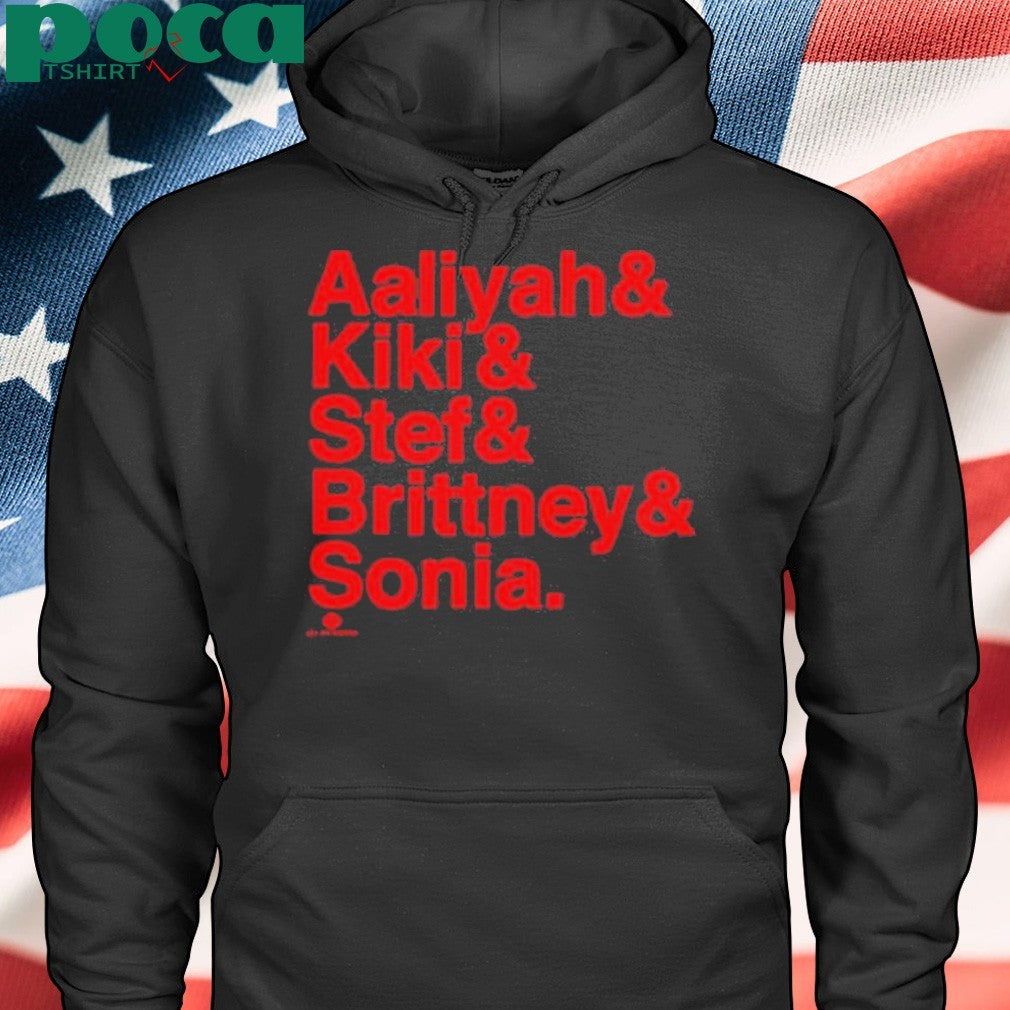 Ampersand Stars 2025 players Washington Mystics WBB shirt