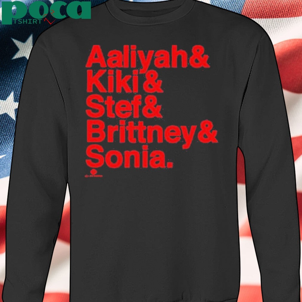 Ampersand Stars 2025 players Washington Mystics WBB shirt