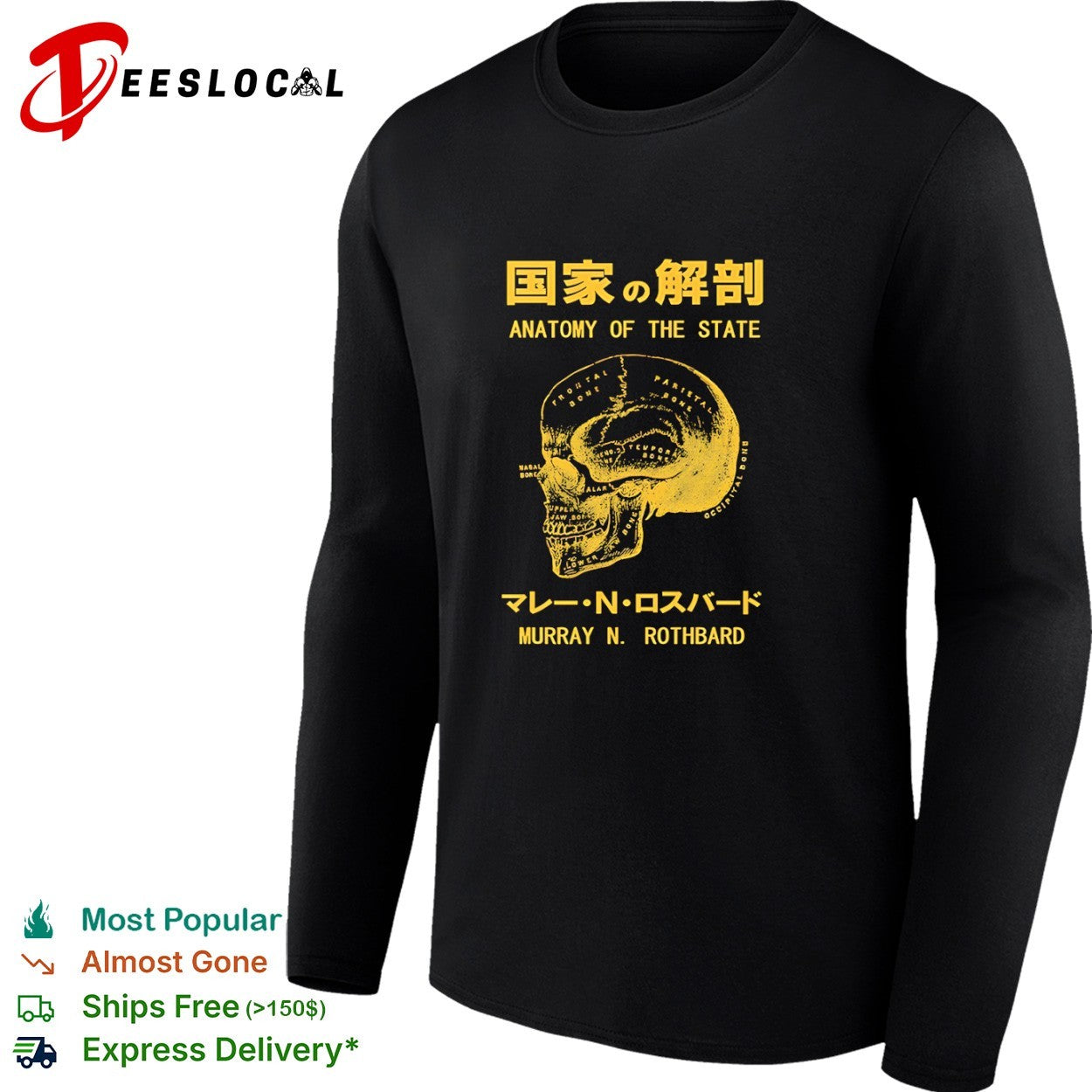 Anatomy of the State by Murray N Rothbard Japanese shirt