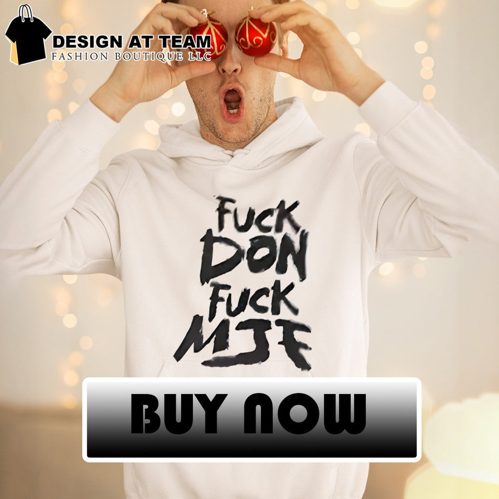 Andrade El Idolo wearing Fuck Don Fuck MJK shirt