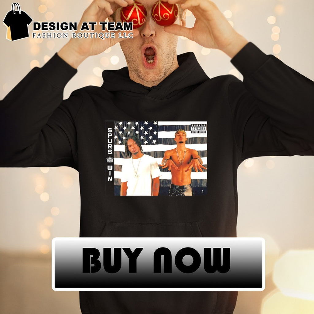 Andre 3000 Big Boi OutKast San Antonio Spurs Win Parental Advisory Explicit Content shirt
