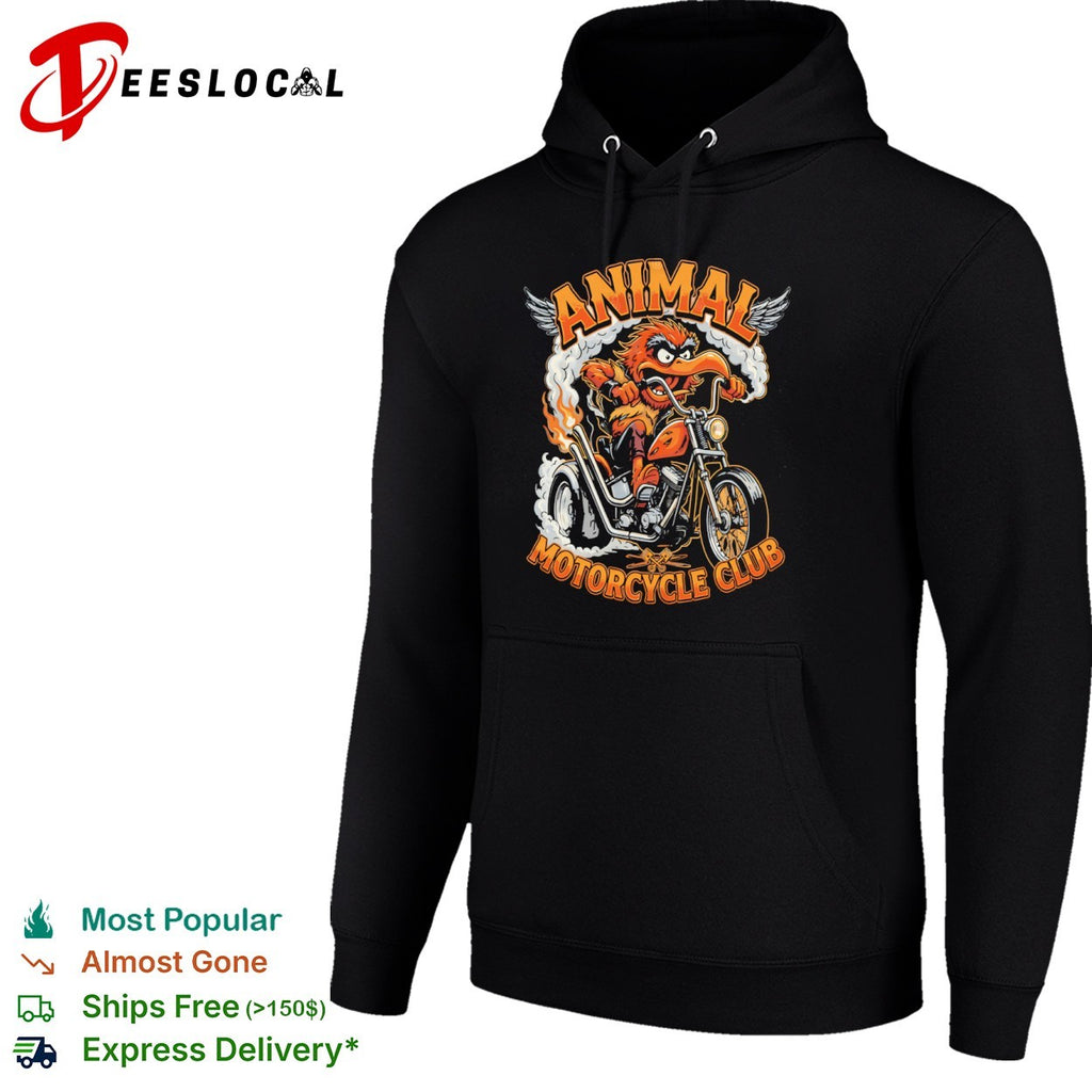 Animal Muppet Motorcycle Club riding a chopper for bikers shirt