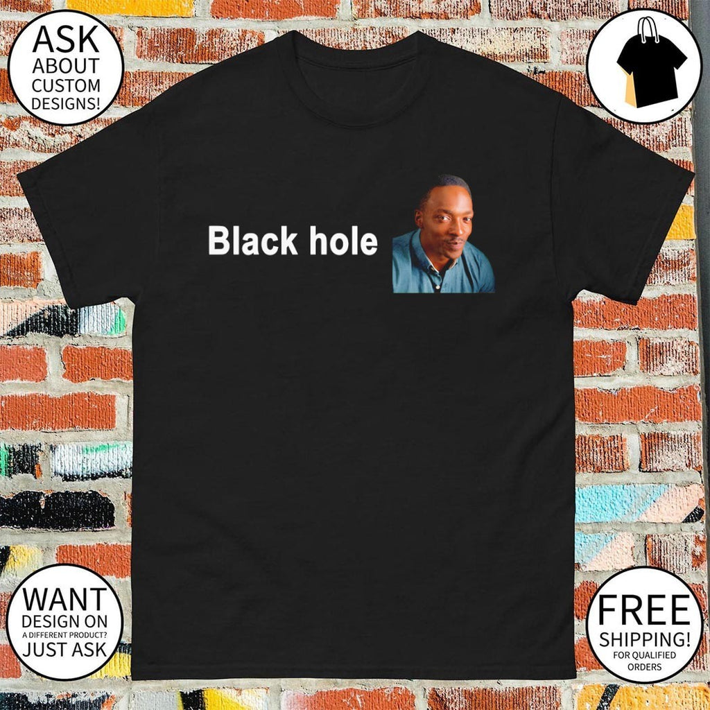 Anthony Mackie Black hole son shirt