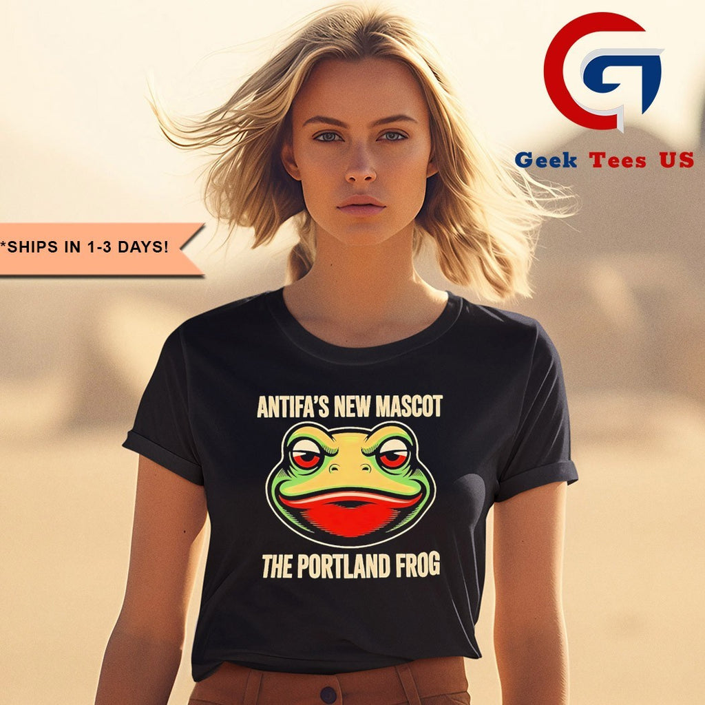 Anti Fascist New mascot The Portland Frog shirt