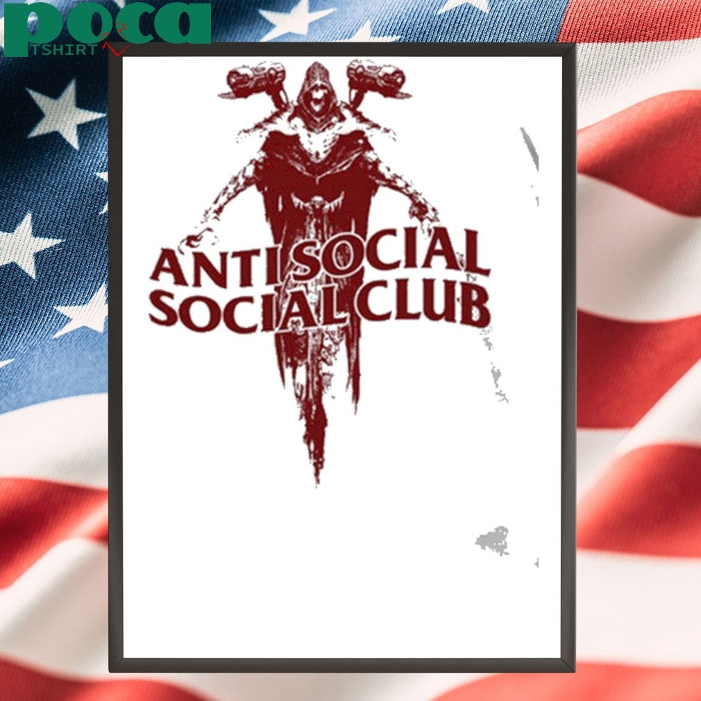 Anti Social Social Club Assc X Doom Revenant Shirt