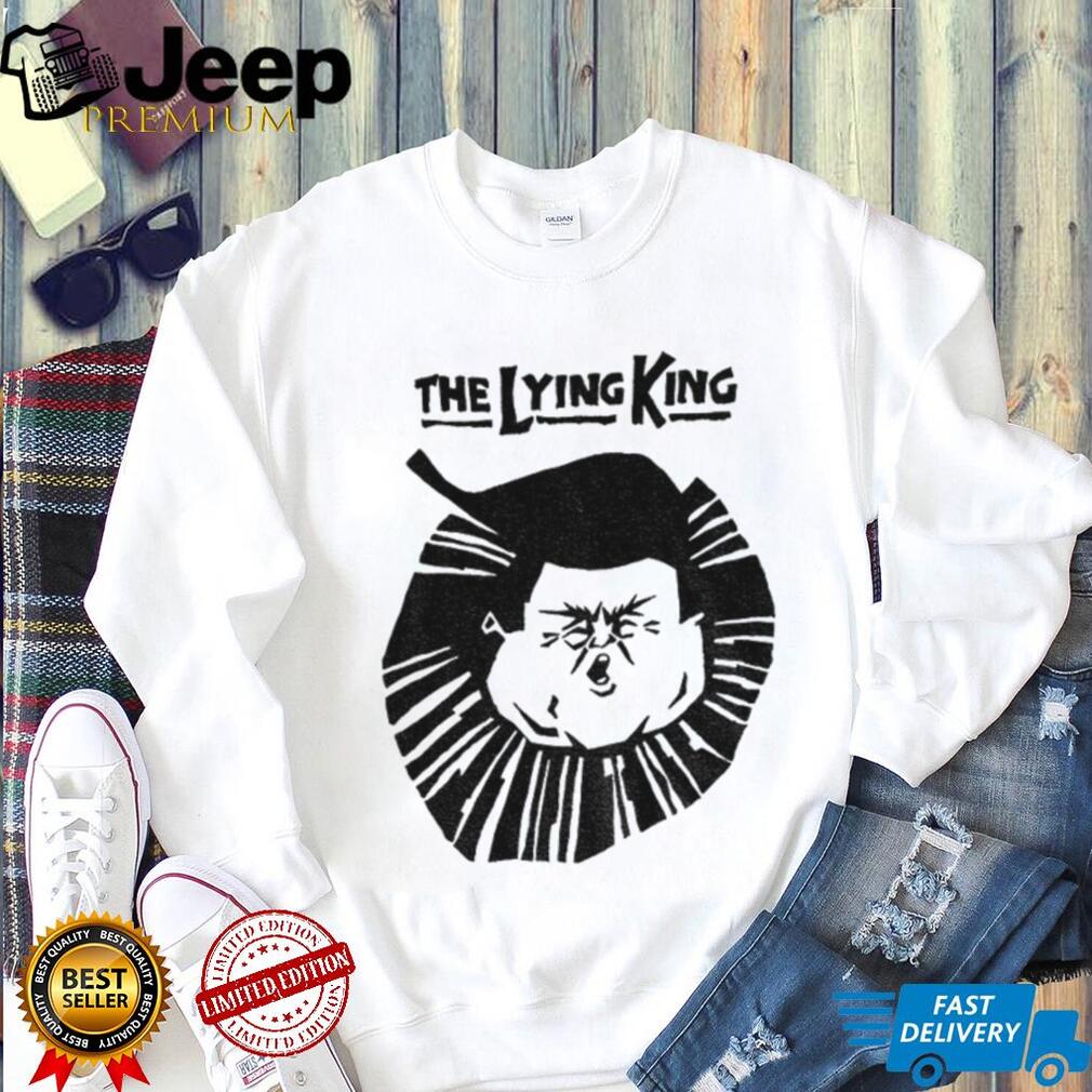 Anti Trump The Lying King Logo shirt