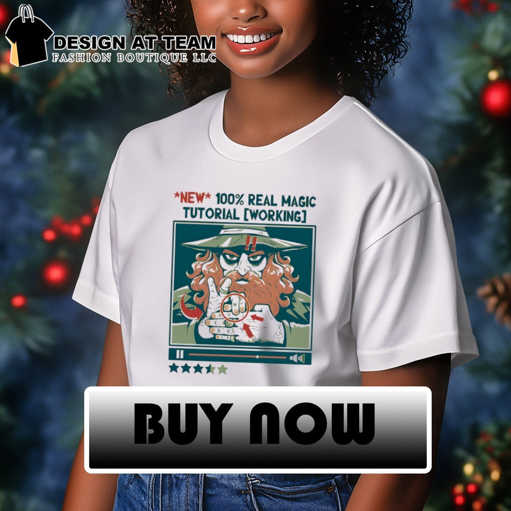 Arcane Clickbait New Real Magic Tutorial working vintage shirt