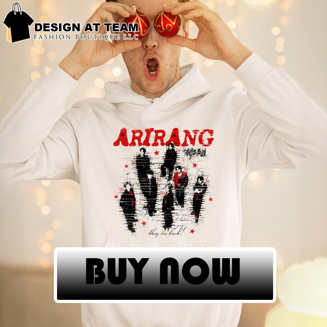 Arirang Tour BTS Band they are back shirt