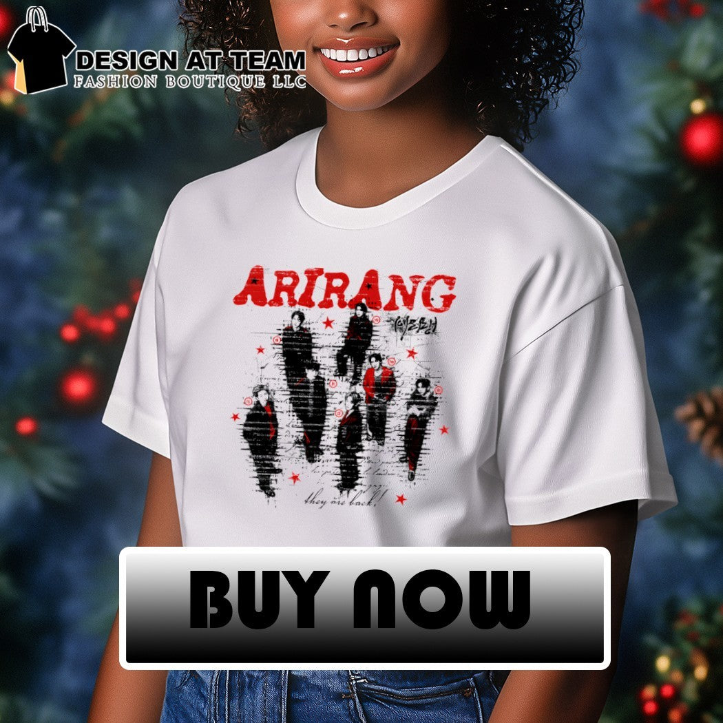 Arirang Tour BTS Band they are back shirt