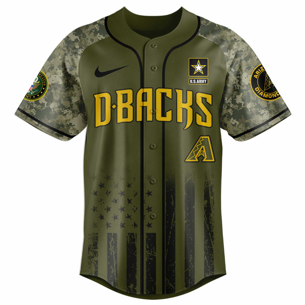 Arizona Diamondbacks MLB 250 U.S. Army Jersey