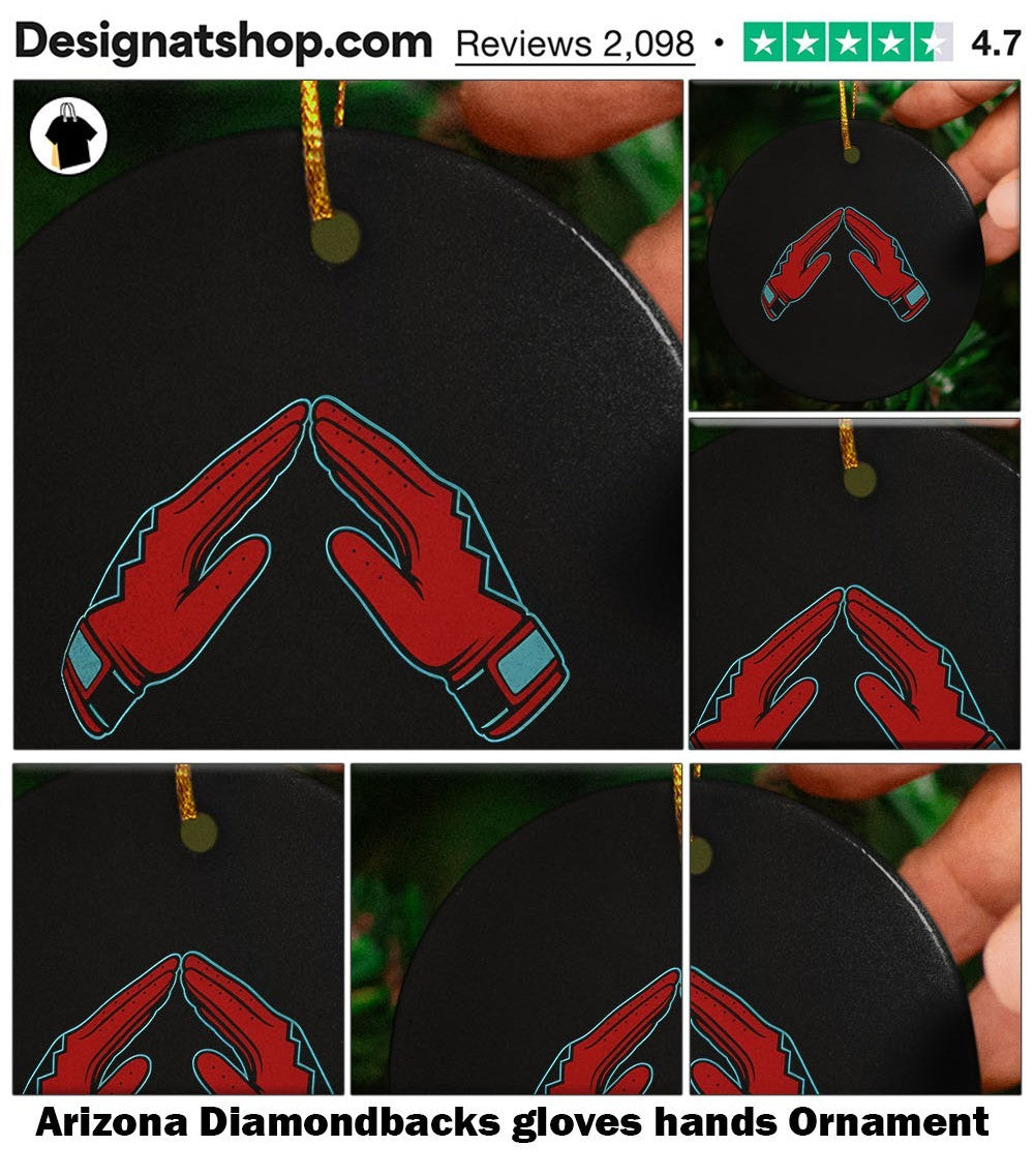 Arizona Diamondbacks gloves hands shirt