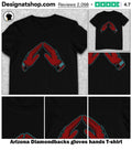 Arizona Diamondbacks gloves hands shirt