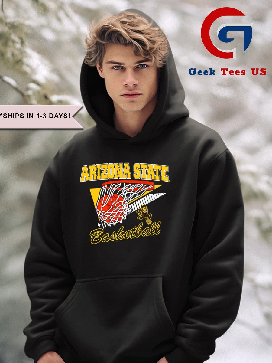 Arizona State Sun Devils Basketball Net swish shirt