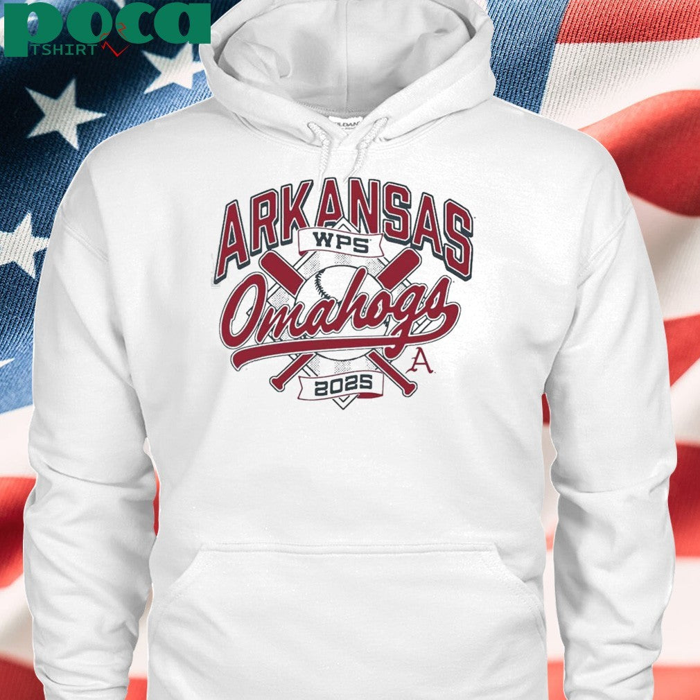Arkansas Razorbacks Omahogs Baseball 2025 Regionals Shirt