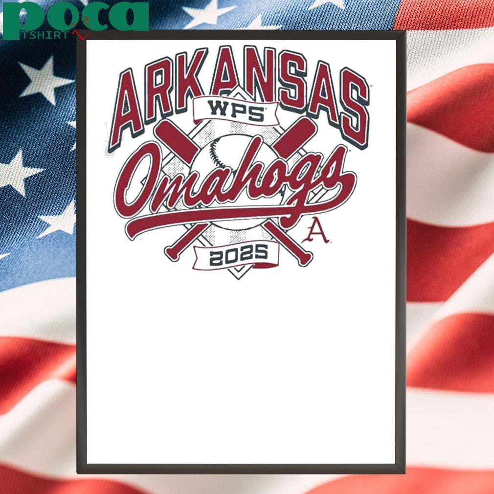 Arkansas Razorbacks Omahogs Baseball 2025 Regionals Shirt
