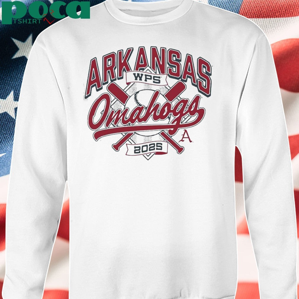 Arkansas Razorbacks Omahogs Baseball 2025 Regionals Shirt