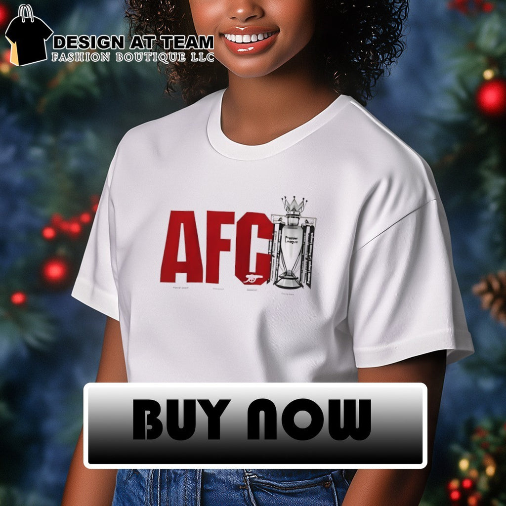 Arsenal AFC Champions Cup 25 26 Premier League logo shirt