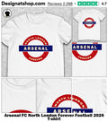 Arsenal FC North London Forever Football 2026 shirt
