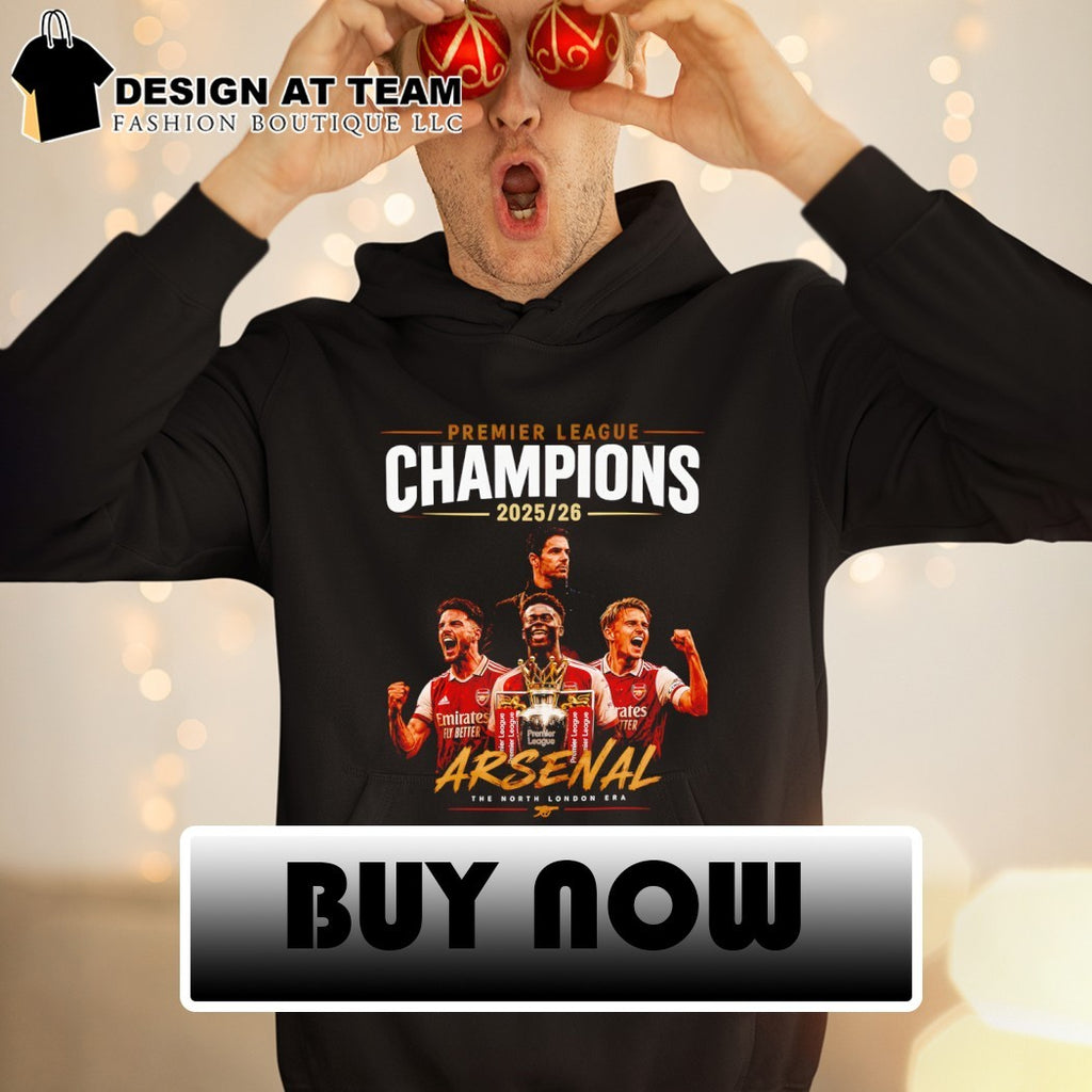 Arsenal FC Premier League Champions 2025 26 The North London Era shirt