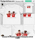 Arsenal FC Premier League Champions 25 26 shirt