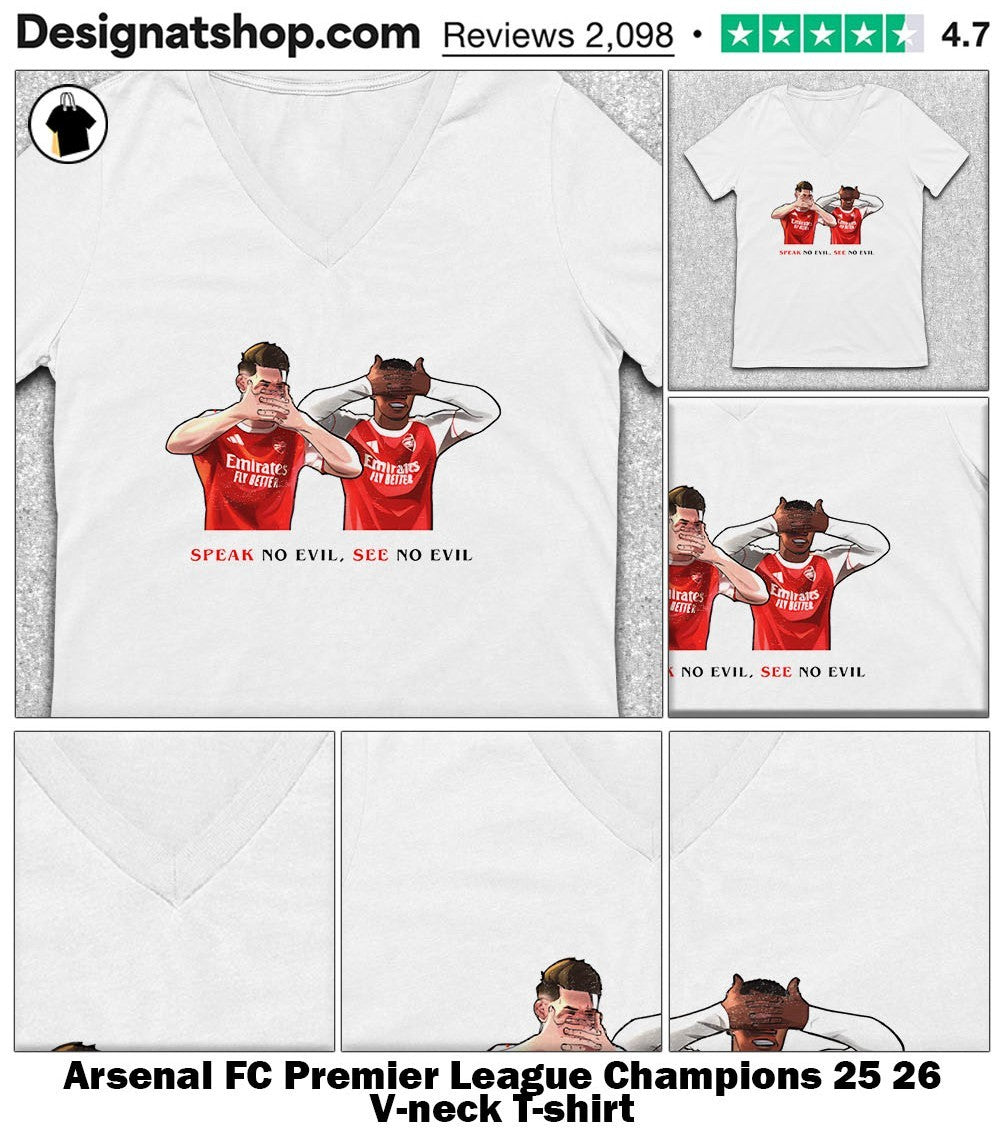 Arsenal FC Premier League Champions 25 26 shirt